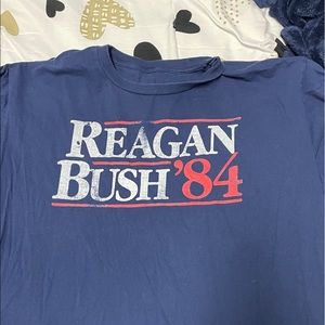 Reagan/Bush ‘84 mock vintage tshirt